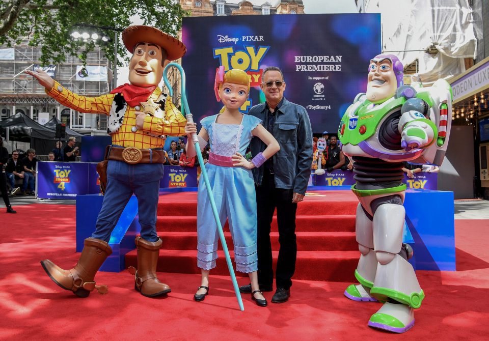  Tom Hanks is back as the voice of Woody