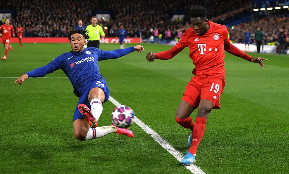  Alphonso Davies terrorised Chelsea's Reece James