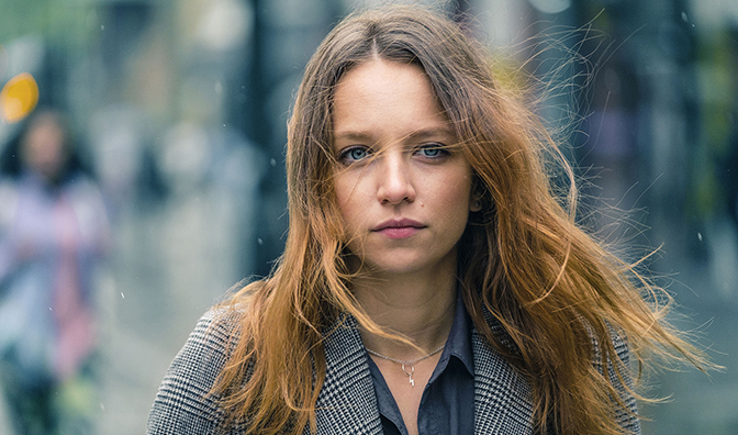 Molly Windsor plays a lead role in the acclaimed forensic crime drama Traces