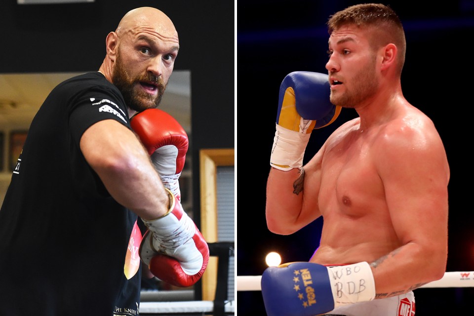  Tyson Fury is reportedly set to take on Tom Schwarz in his next bout