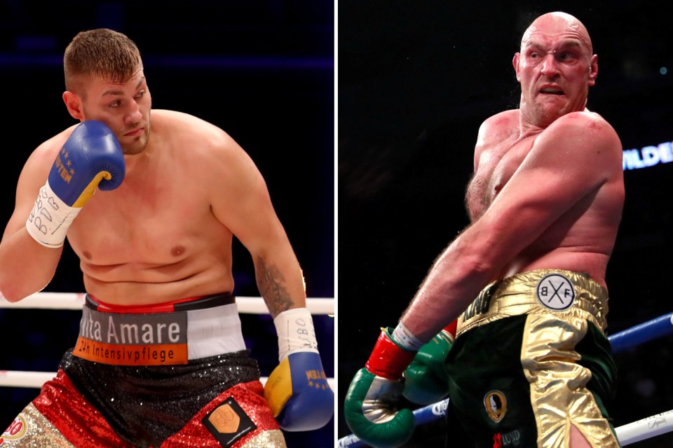 Undefeated German slugger Tom Schwarz is set to face Tyson Fury in June