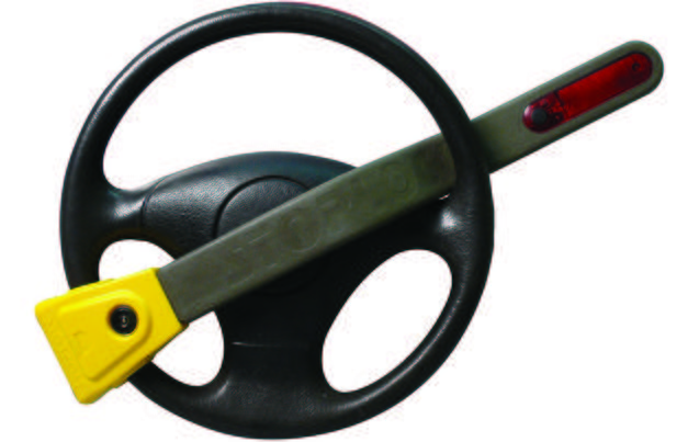  Stoplock Pulsar With Flashing Light Steering Wheel Lock