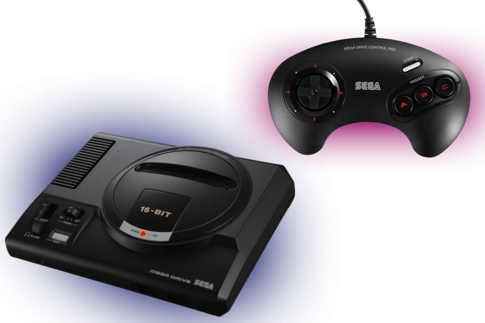  The Mega Drive Mini and controller as they will actually look