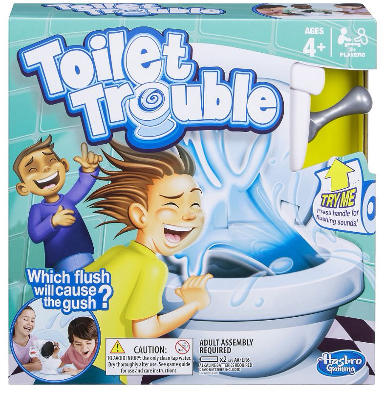  Share some hilarious moments with your family with the Toilet Trouble game