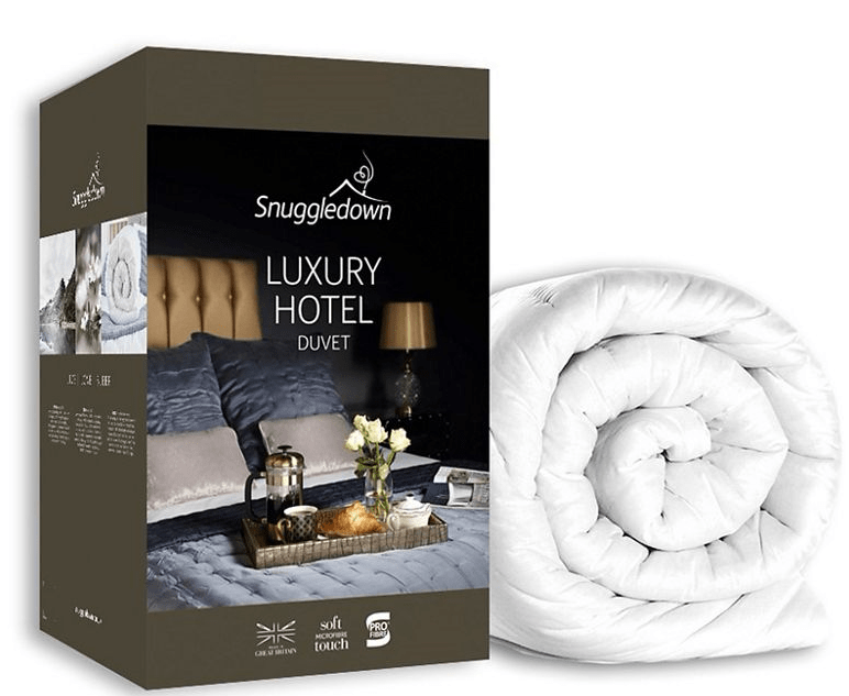  Shoppers can bag up to 70 per cent off duvet from the 'Luxury Hotel' collection. Available in single, double, king and super size.