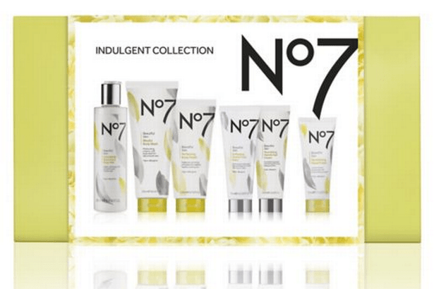  Find a little bit of time to relax with No7's Indulgent Collection, worth £57 but selling for £26