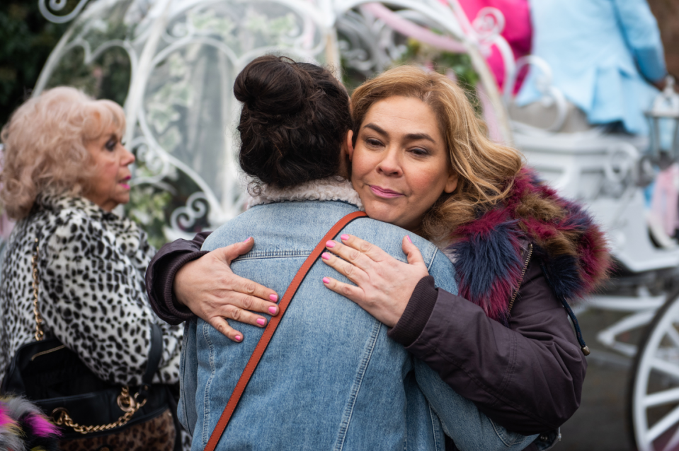  Myra said goodbye to Hollyoaks tonight so Sally could stay