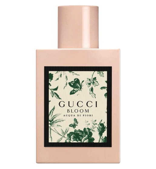 Gucci Bloom Acqua Di Fiori comes in a stunning floral bottle.