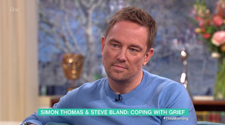  Simon Thomas revealed his son Ethan's memory of his late mum Gemma was fading on today's This Morning