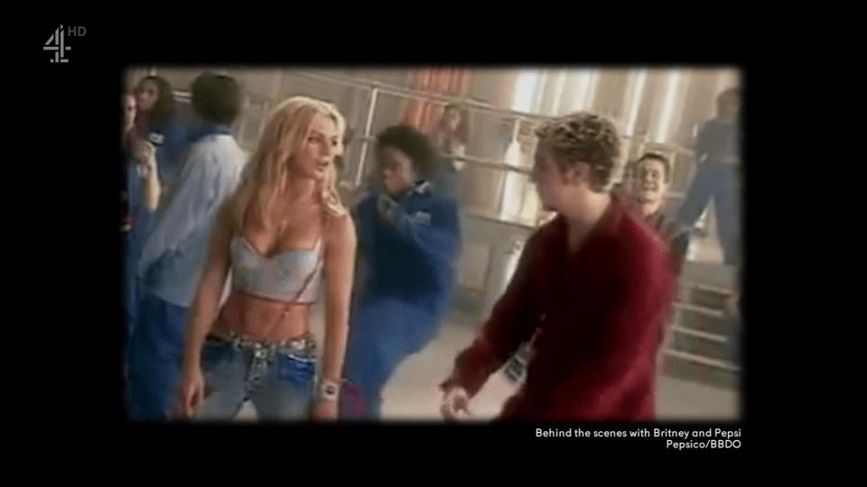 Wade was Britney’s choreographer on her tours in the early 00s (seen here right)