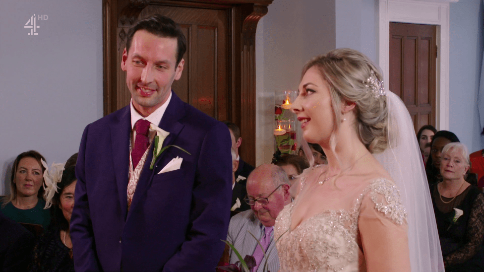 Married at First Sight fans were left in tears tonight as Jonathan and Steph tied the knot