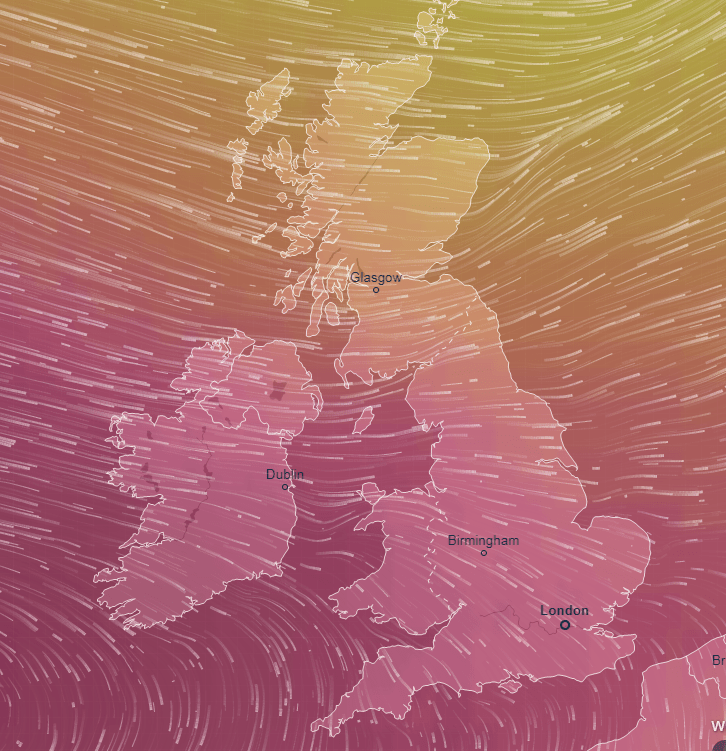  Good weather will sweep the whole of the UK