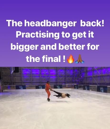  Wes Nelson is practising the headbanger with Vanessa Bauer ahead of the Dancing On Ice final as he throws himself into training to 'forget about ex Megan Barton Hanson'