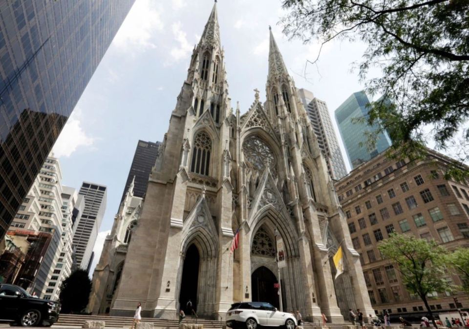  No one was injured and the cathedral was not damaged, police said