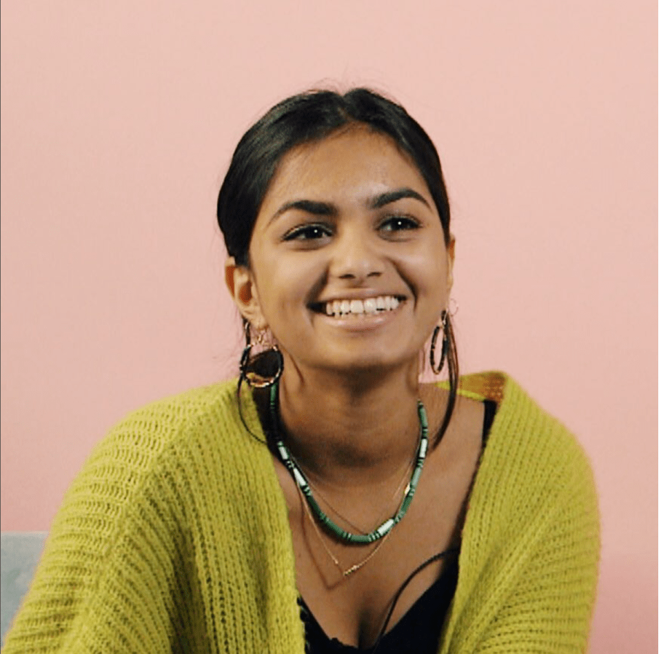  Amika George, 19, lobbies against period poverty and problems it causes