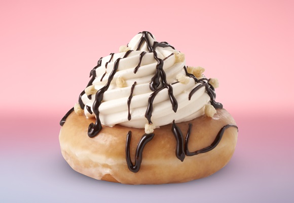  You can now top an Original Glazed doughnut with Ice Kreme for £3.50