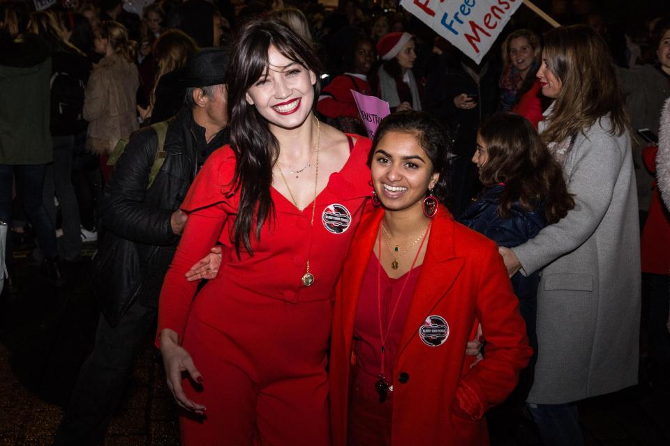  Just three months after Amika’s rally, which had models such as Daisy Lowe stand among its ranks, the government pledged £1.5million to help tackle period poverty