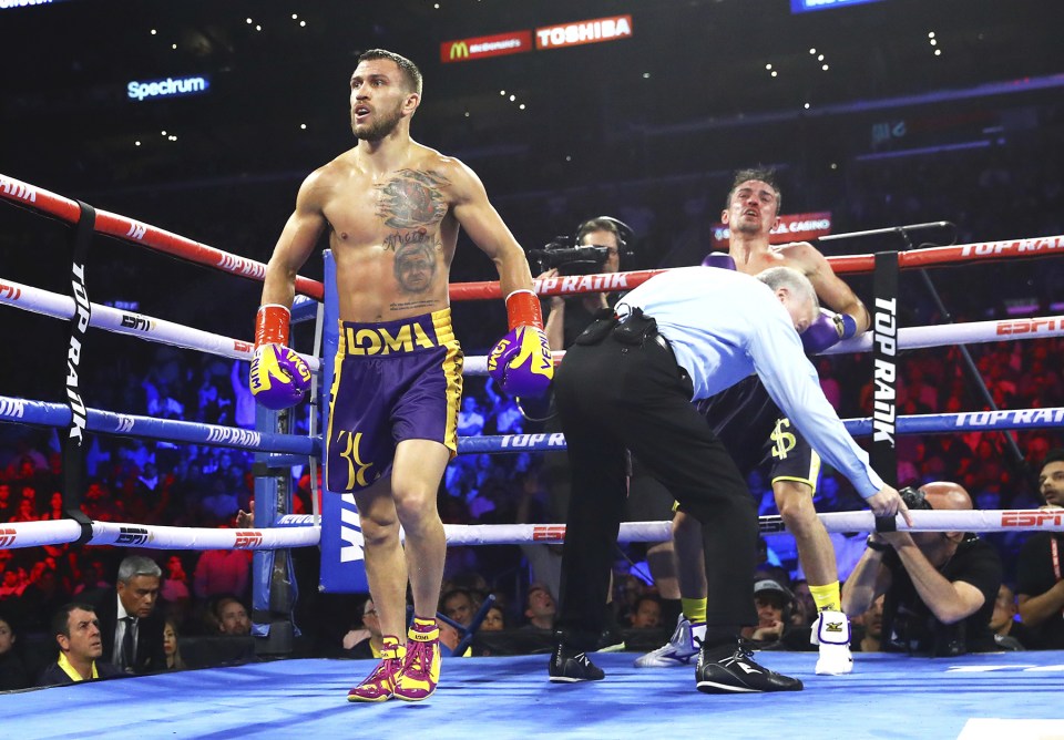  Vasyl Lomachenko knocked out Anthony Crolla in round four but he thought he had won the fight in the third