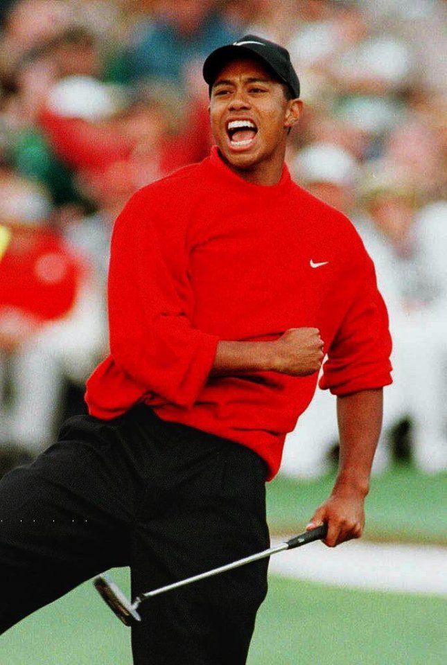  Tiger Woods changed golf for ever when he won the Masters in 1997