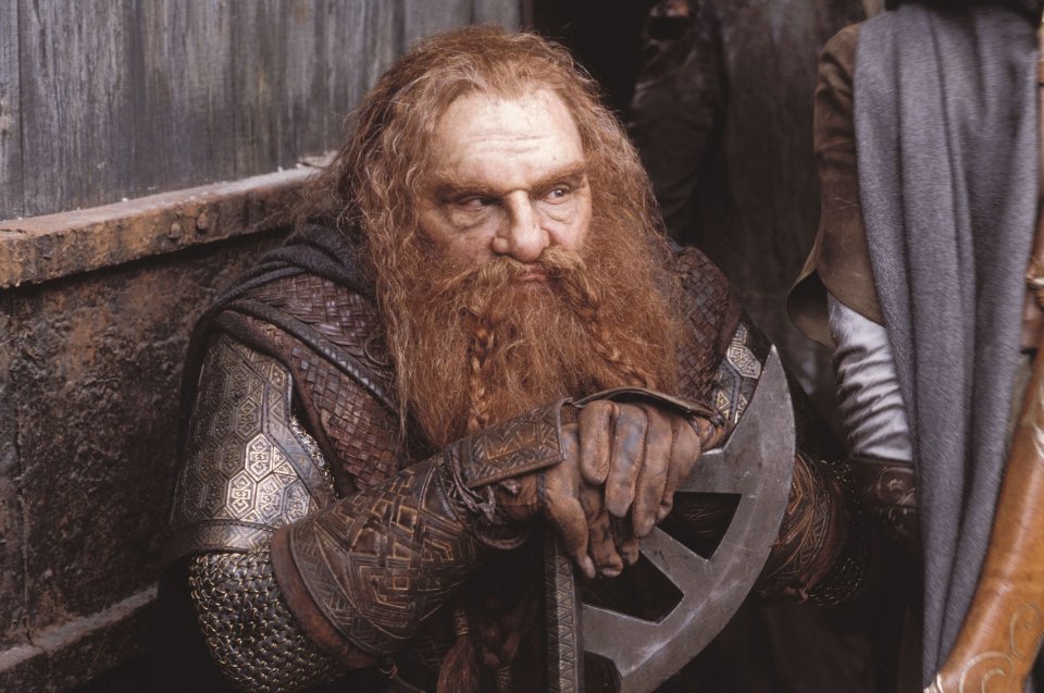  The actor played Gimli in the Lord of the Rings films