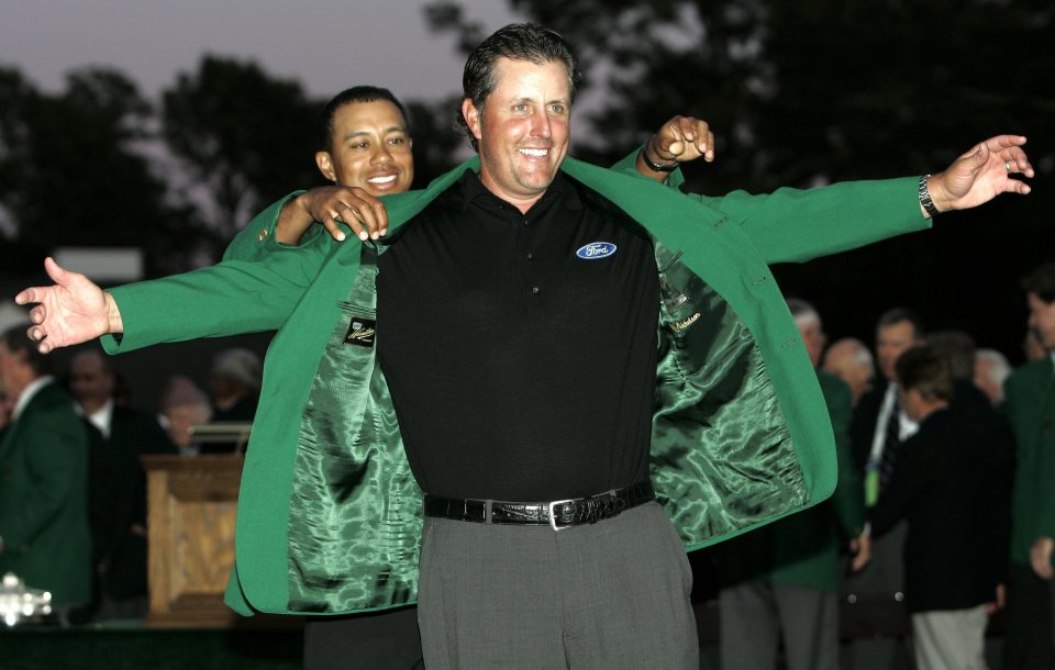  Mickelson is a three-time Masters champ and can do it again