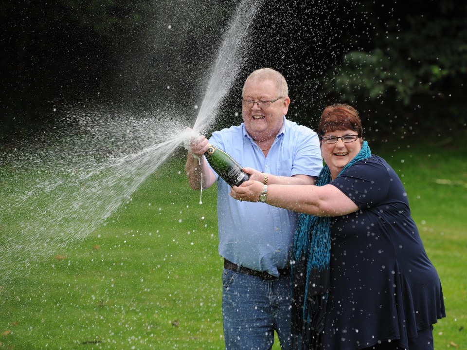  Colin, 71, and Christine Weir, 62, won the EuroMillions £161m jackpot in 2011