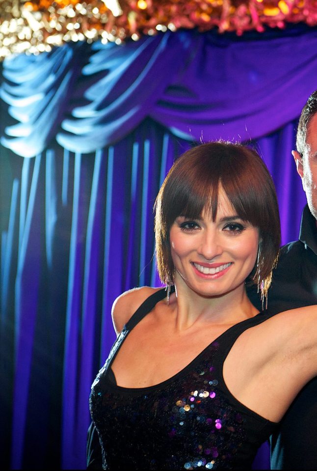  Dancer Flavia Cacace kissed goodbye to Matt Di Angelo for her new celeb Jimi Mistry in 2010