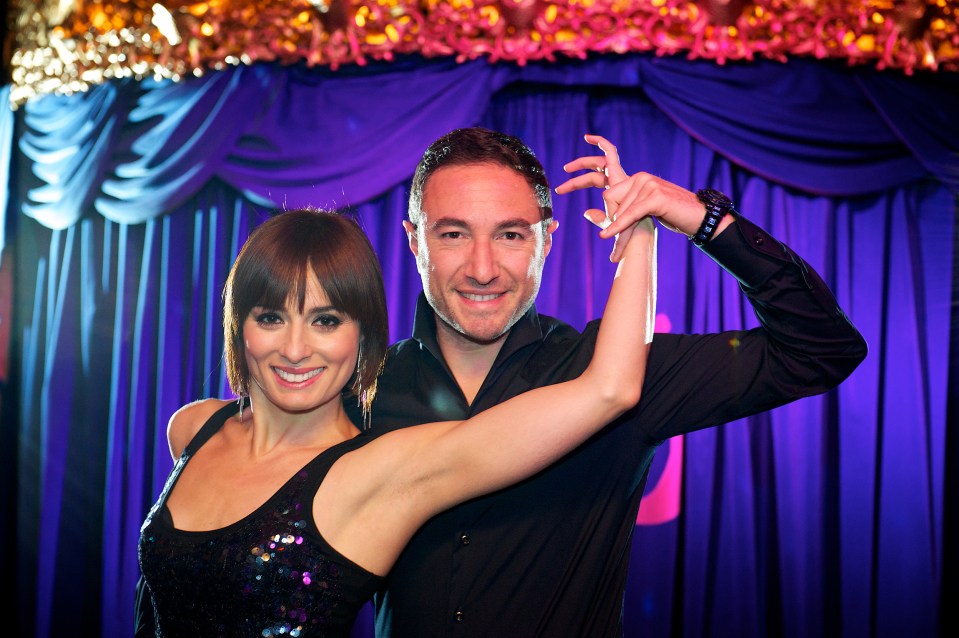  Flavia Cacace dumped fellow pro Vincent Simone and waltzed off with Matt Di Angelo in 2007