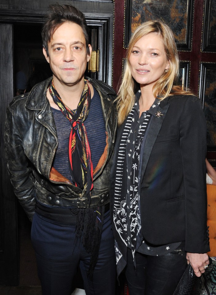 Kate and society photographer Nikolai started dating months after her marriage split with rocker Jamie Hince, above