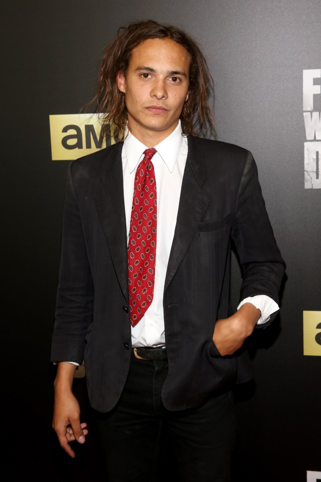 Frank Dillane now - and he looks nothing like Voldermort