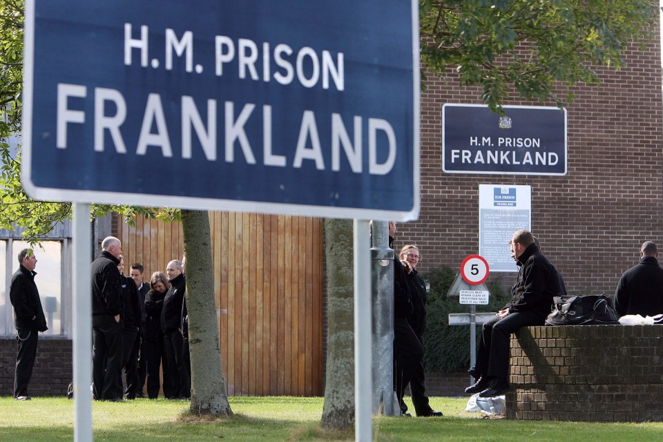  Sutcliffe was moved to HM Prison Frankland in 2016