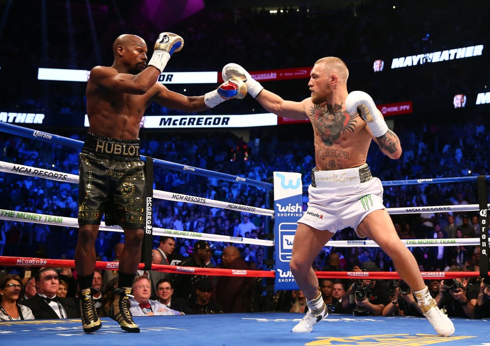 McGregor has not returned to boxing since his debut defeat to Mayweather 