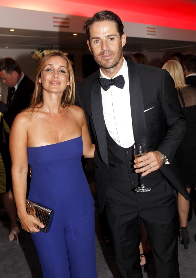  Louise, 44, with ex-husband Jamie Redknapp in 2013. Louise says she has 'no regrets' over the split