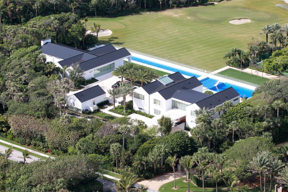  Tiger Woods' Florida home was completed in 2010 and cost £41million