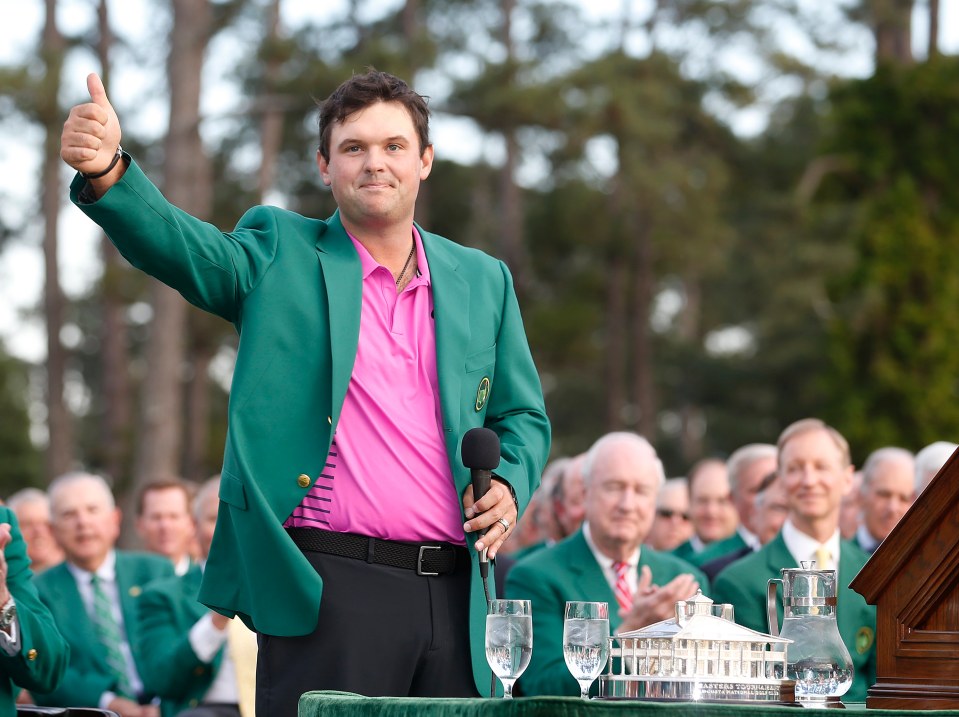  Patrick Reed won the 2018 Masters and is back to defend his title