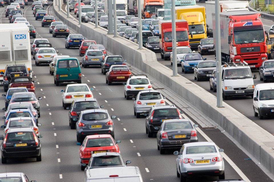  This weekend 14million cars are expected to hit Britain's roads