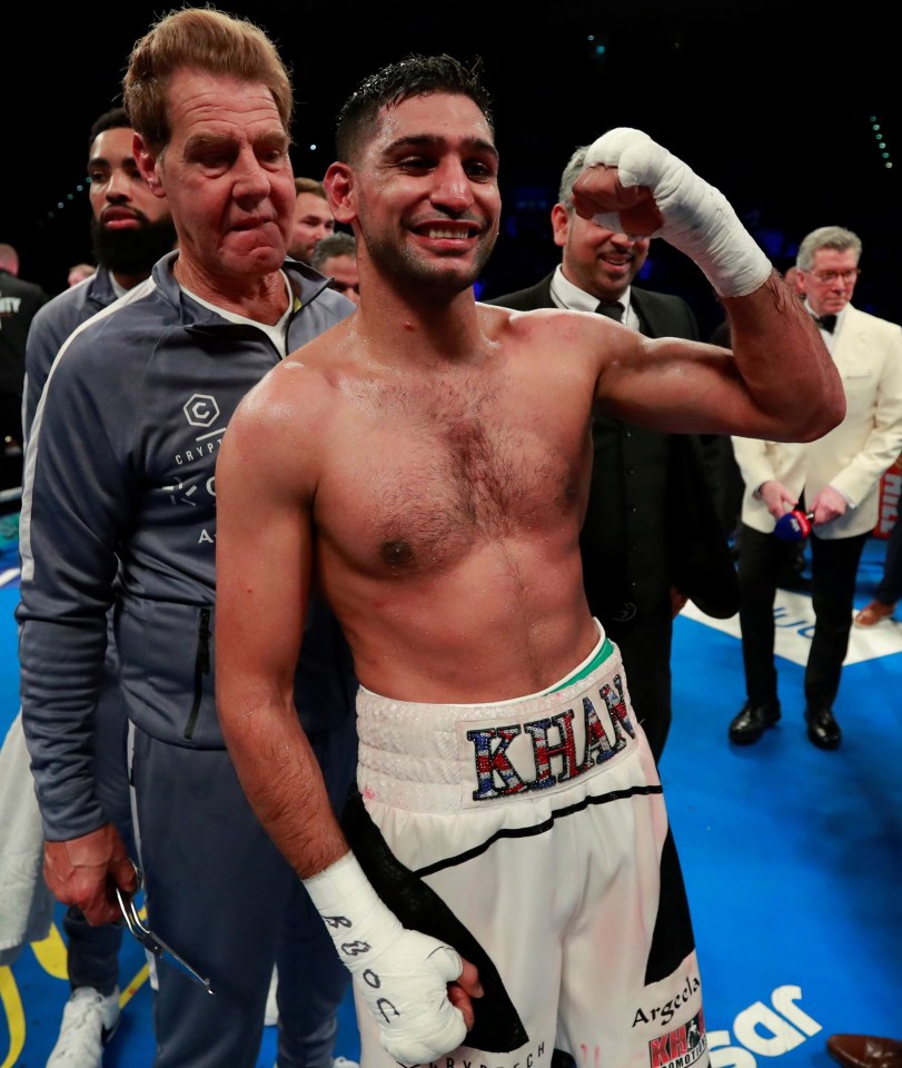 Amir Khan is unlikely to be celebrating after facing world champ Terence Crawford