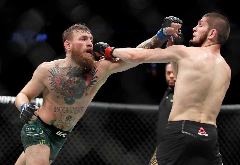 Conor McGregor claims he broke his foot three weeks before losing to Khabib Nurmagomedov 