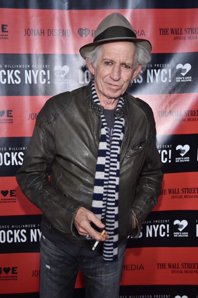  Keith Richards survived an on-stage electric shock in the Sixties