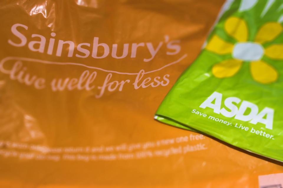  A merger between Asda and Sainsbury's has today been blocked by the competition watchdog