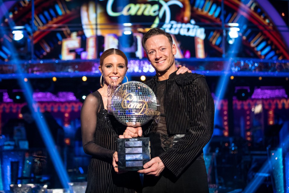  Clare says Kevin's parents will approve of Strictly champ Stacey