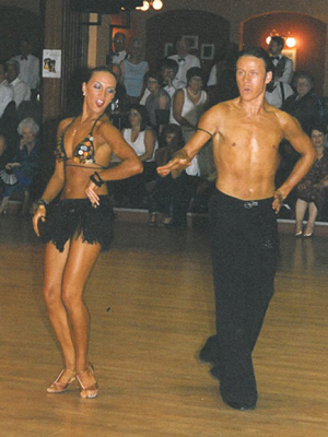 Kevin’s first marriage to Anna Melnikova in 2003 disintegrated after he fell out of love with competitive dancing