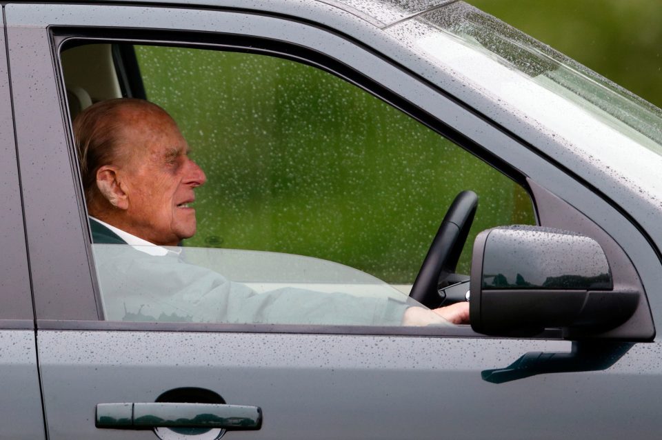  Prince Philip, seen here driving near the Sandringham Estate in 2015, surrendered his licence after a crash in January