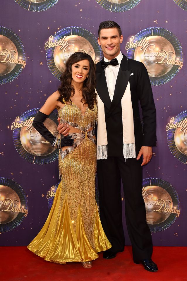  The 'prize winner' threw up in the middle of the dance floor where pro dancers were celebrating Aljaz Skorjanec and Janette Manrara’s tour opening night