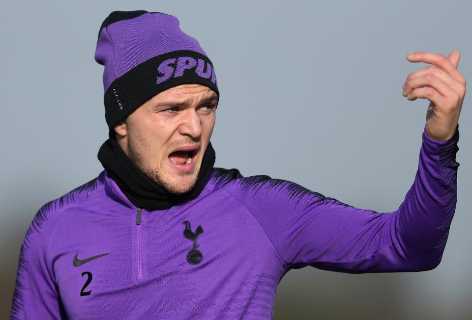 Spurs and England right-back Kieran Trippier admits his form has been below par this season