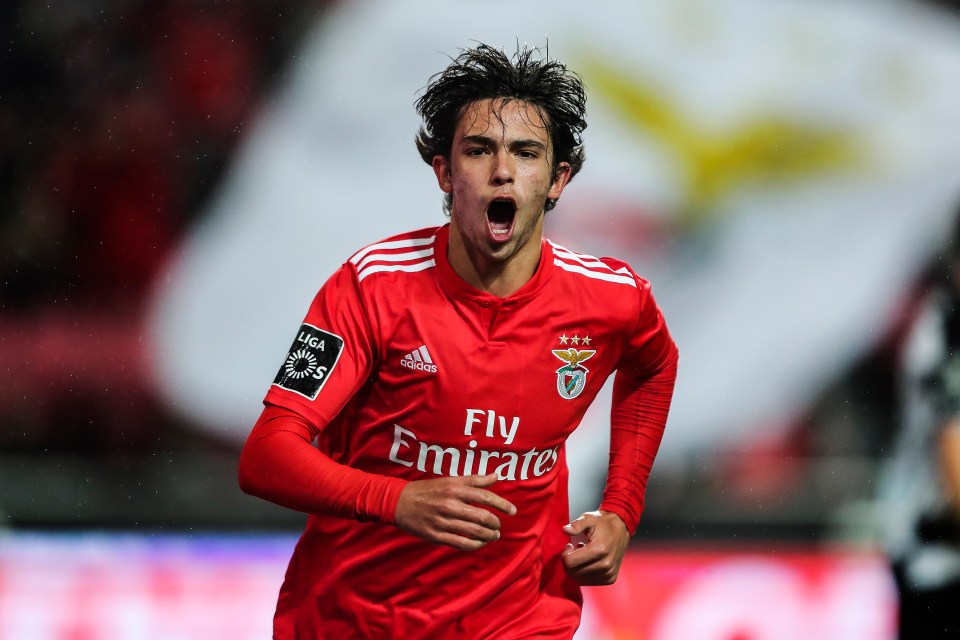  Real Madrid and Juventus are leading the chase for Benfica kid Joao Felix