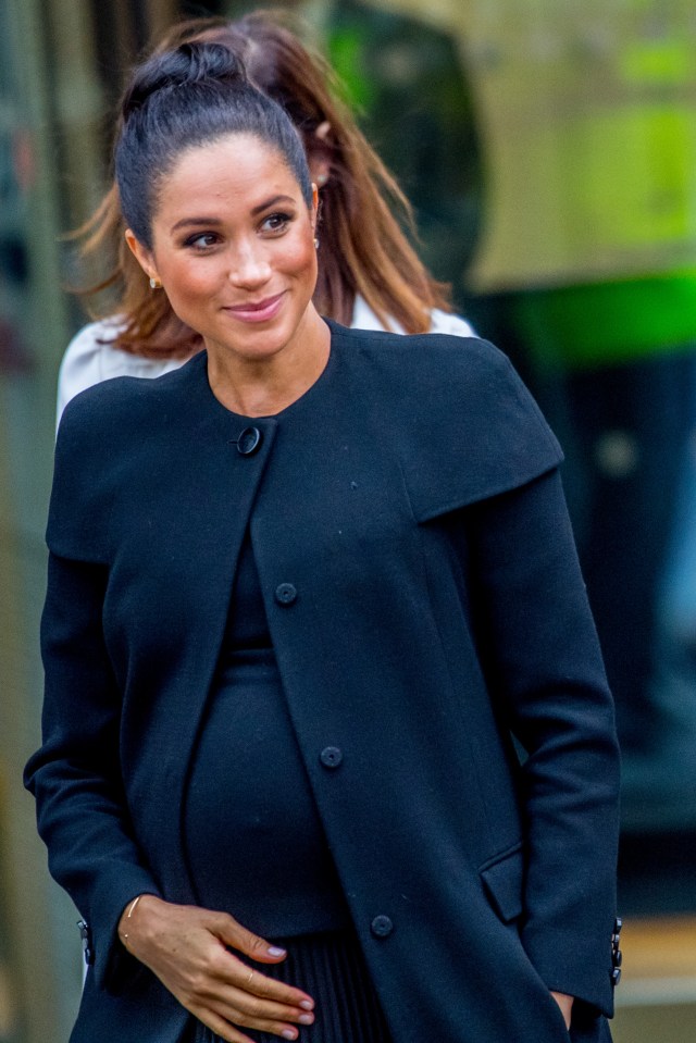  Meghan Markle has not been seen out in public since March 19 as she is expected to give birth within days