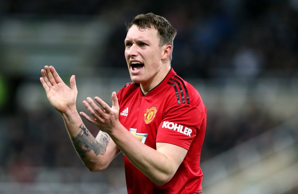  Phil Jones will face the likes of Lionel Messi and co from right-back