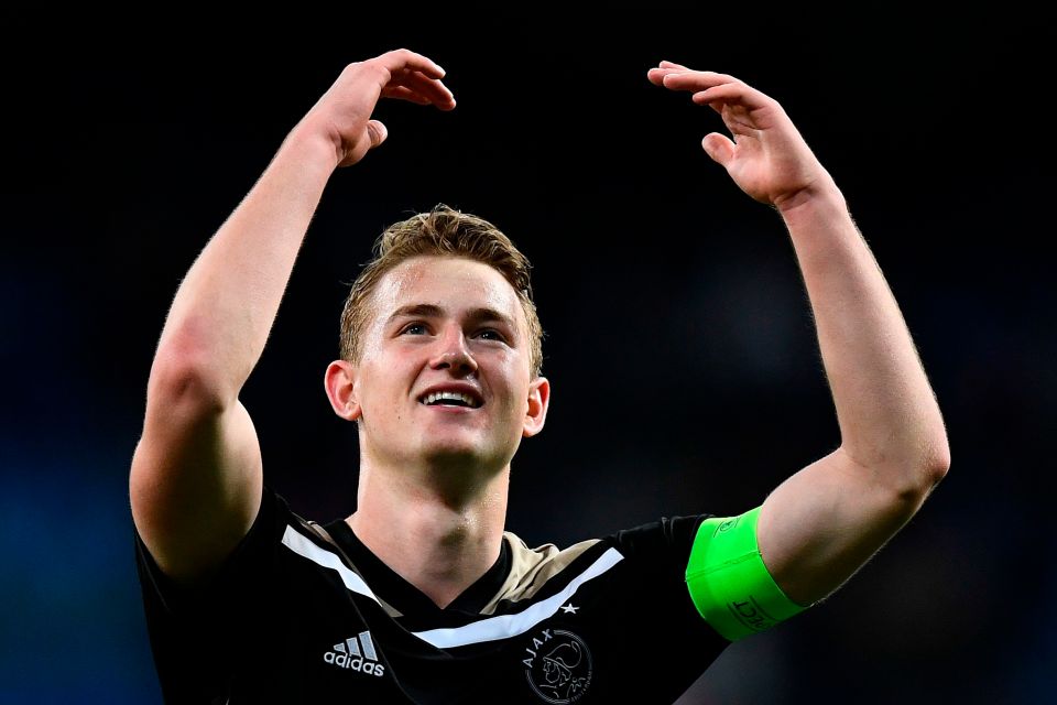  Ajax prodigy Matthijs de Ligt has reportedly 'agreed' a deal with Barcelona