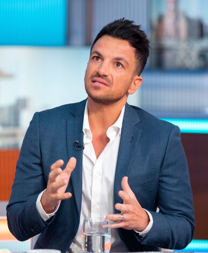  Peter Andre is "stricter" than Katie when it comes to food